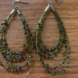 Beaded Dangle Earrings